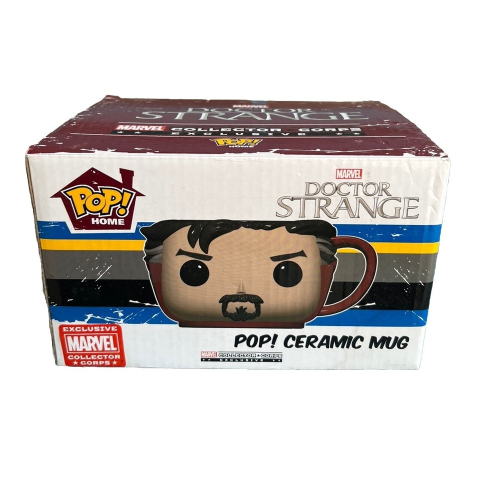 Funko Pop Home Dr Strange Ceramic Mug Marvel Collector‎ Corps Exclusive Box